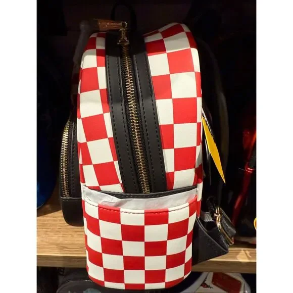 Loungefly Peanuts Snoopy Joe Cool Checkered Mini Backpack  display picture 1